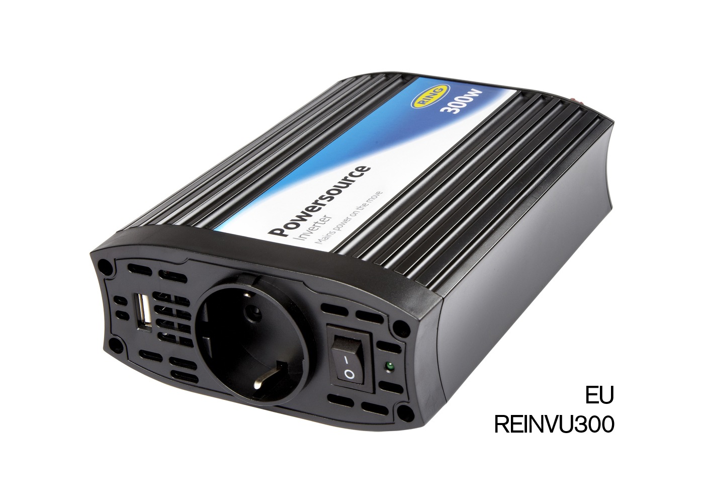 Compact Inverter | PowerSource 300W 12V Power Pack with 2.1A USB and 300W